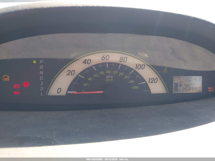 2007 Toyota Yaris VIN JTDBT923771048272 IAAI salvage auction — NORMAL WEAR, Clear (Indiana), sold $375 on 2026-07-22 (photo 7)