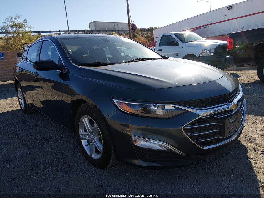2021 Chevrolet Malibu VIN 1G1ZC5ST4MF001859 IAAI salvage auction — SIDE, Sf97 (California), sold $8,100 on 2026-07-28 (photo 1)
