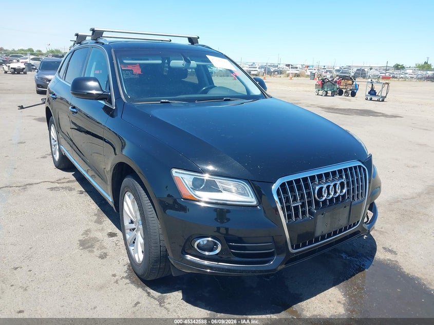 2017 Audi Q5 VIN WA1C2AFPXHA003277 IAAI salvage auction — LEFT SIDE, Salvage (California), sold $2,100 on 2026-07-15 (photo 1)