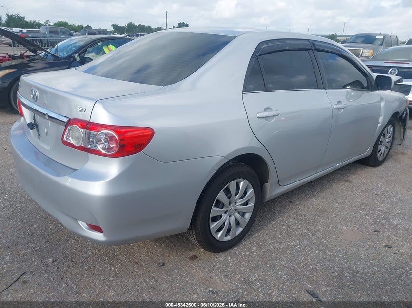 2013 Toyota Corolla VIN 5YFBU4EE8DP183880 IAAI salvage auction — NORMAL WEAR, Salvage Title, sold $1,900 on 2026-07-08 (photo 4)