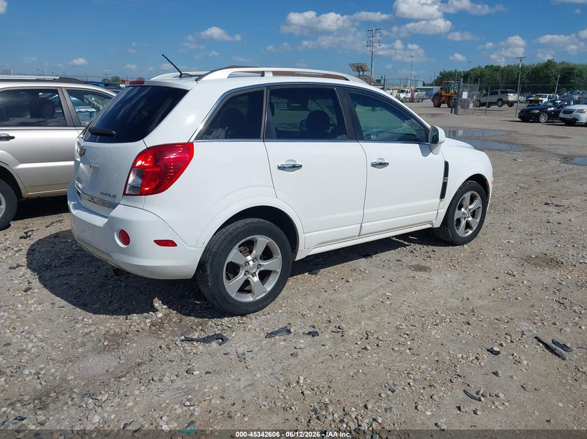 2014 Chevrolet Captiva sport VIN 3GNAL3EK8ES675903 IAAI salvage auction — LEFT REAR, Clear (Wisconsin), sold $925 on 2026-07-09 (photo 4)