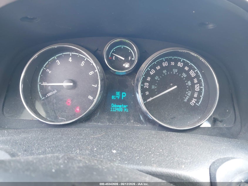 2014 Chevrolet Captiva sport VIN 3GNAL3EK8ES675903 IAAI salvage auction — LEFT REAR, Clear (Wisconsin), sold $925 on 2026-07-09 (photo 7)