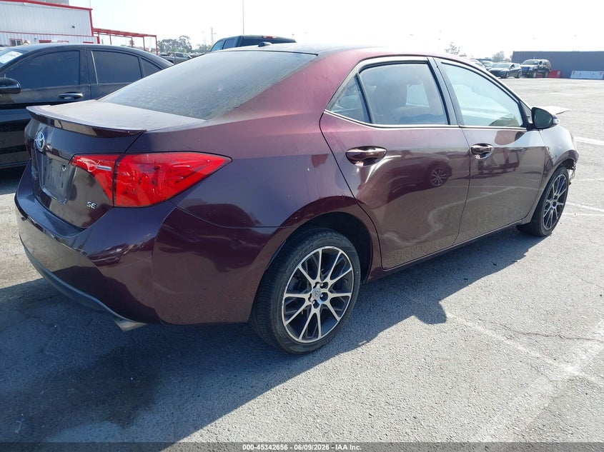 2017 Toyota Corolla VIN 5YFBURHE3HP607416 IAAI salvage auction — FRONT END, Salvage (California), sold $2,300 on 2026-07-09 (photo 4)