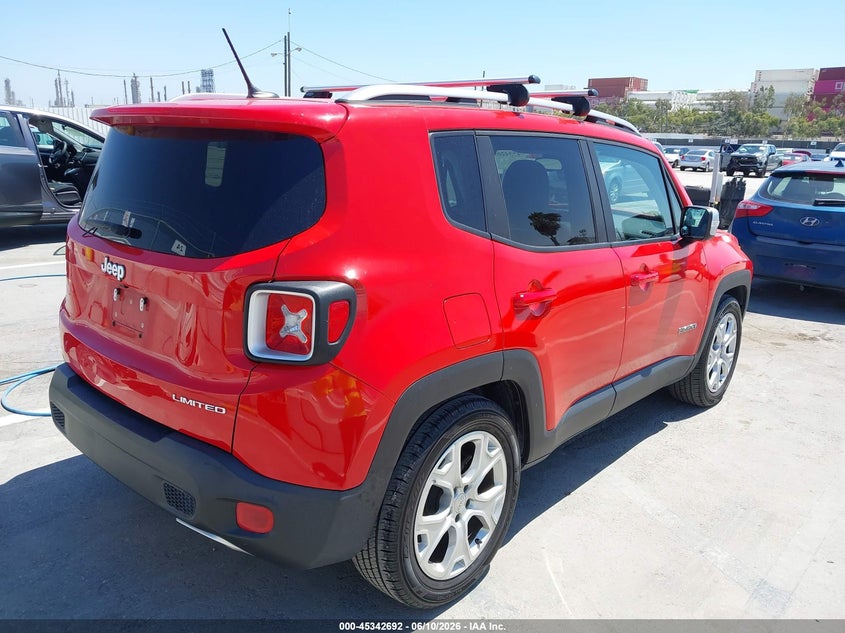 2015 Jeep Renegade VIN ZACCJADT5FPC09094 IAAI salvage auction — FRONT END, Salvage (California), sold $2,350 on 2026-07-08 (photo 4)