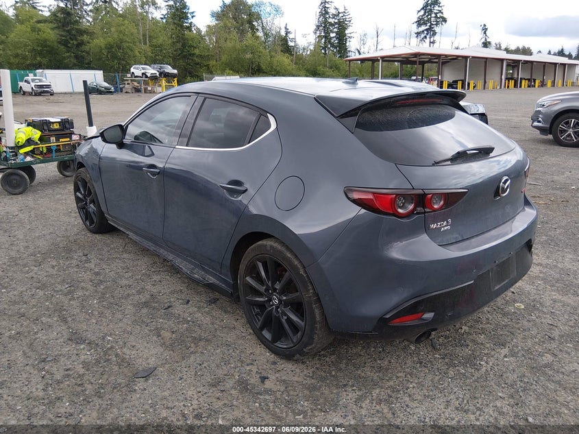 2021 Mazda 3 VIN JM1BPBNY7M1402824 IAAI salvage auction — NORMAL WEAR, Salvage Title, sold $2,025 on 2026-07-08 (photo 3)