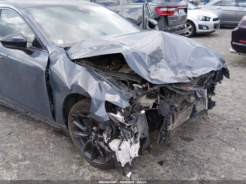 2021 Mazda 3 VIN JM1BPBNY7M1402824 IAAI salvage auction — NORMAL WEAR, Salvage Title, sold $2,025 on 2026-07-08 (photo 6)