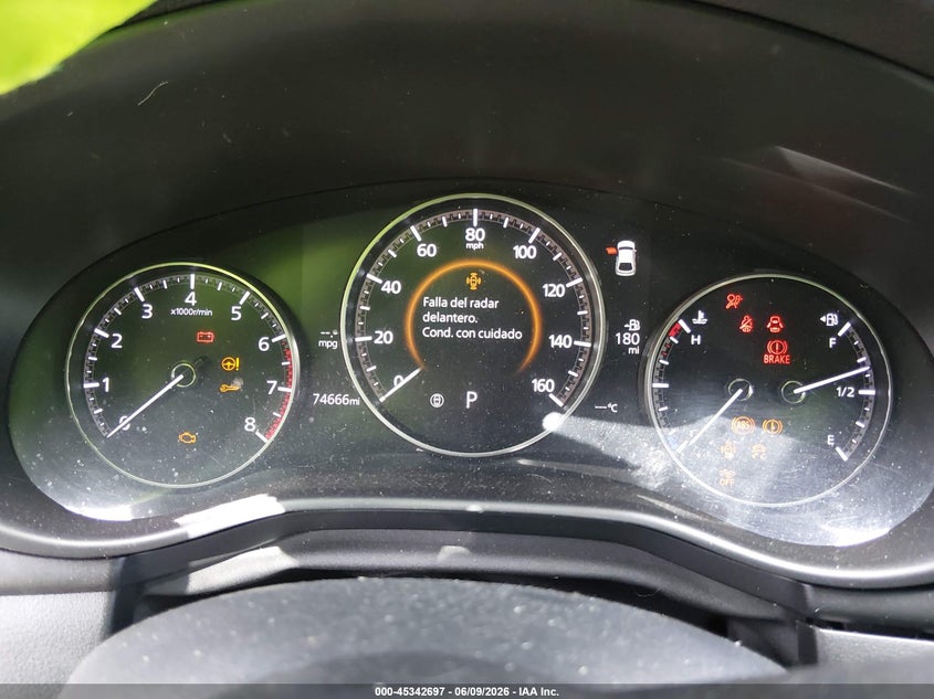 2021 Mazda 3 VIN JM1BPBNY7M1402824 IAAI salvage auction — NORMAL WEAR, Salvage Title, sold $2,025 on 2026-07-08 (photo 7)