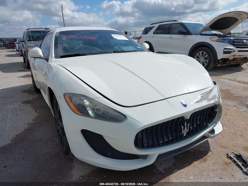 2014 Maserati Granturismo VIN ZAM45VLA3E0109401 — IAAI salvage auction photo