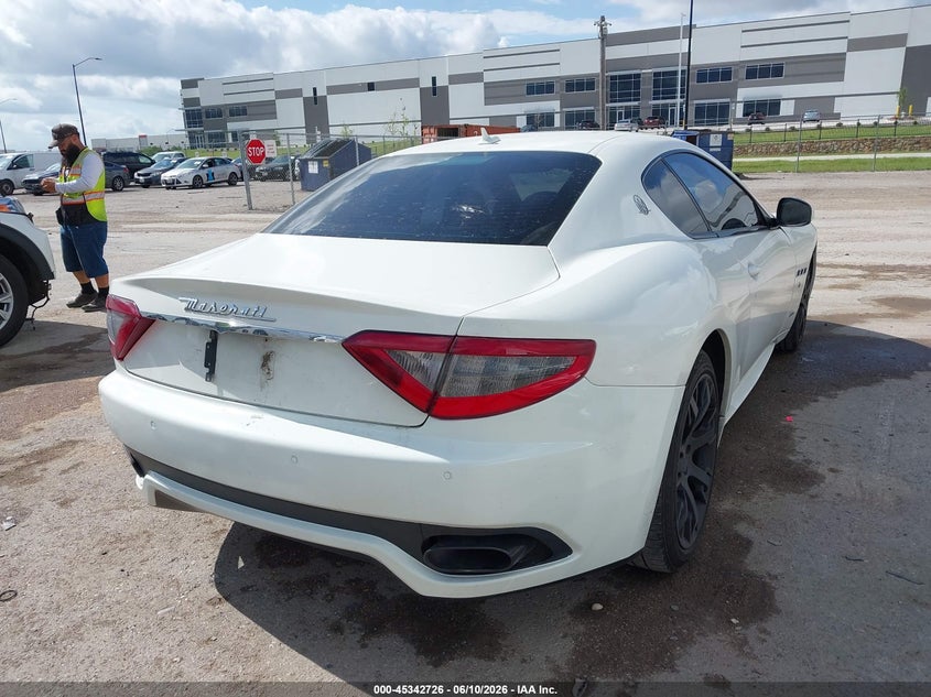 2014 Maserati Granturismo VIN ZAM45VLA3E0109401 IAAI salvage auction — FRONT END, Salvage Title, sold $25 on 2026-08-06 (photo 4)