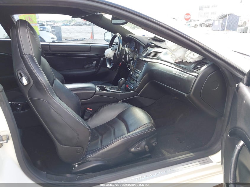 2014 Maserati Granturismo VIN ZAM45VLA3E0109401 IAAI salvage auction — FRONT END, Salvage Title, sold $25 on 2026-08-06 (photo 5)