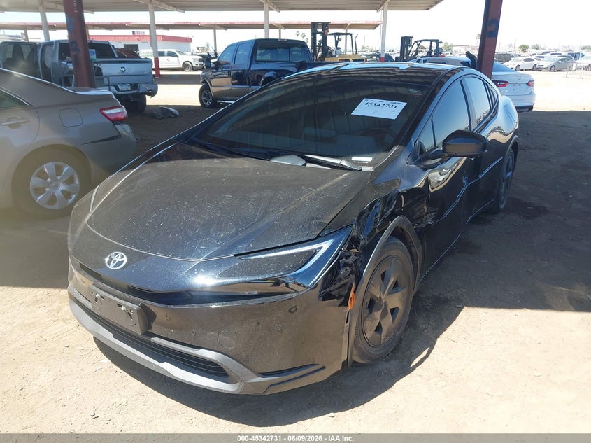 2024 Toyota Prius VIN JTDACAAU4R3044503 IAAI salvage auction — UNKNOWN, Salvage (Arizona), sold $13,450 on 2026-07-14 (photo 2)