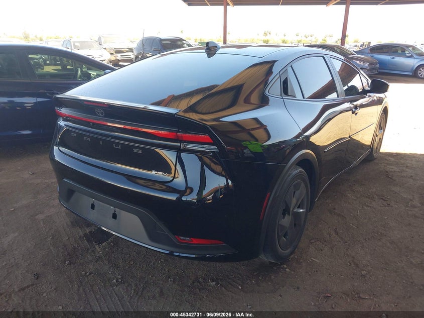 2024 Toyota Prius VIN JTDACAAU4R3044503 IAAI salvage auction — UNKNOWN, Salvage (Arizona), sold $13,450 on 2026-07-14 (photo 4)
