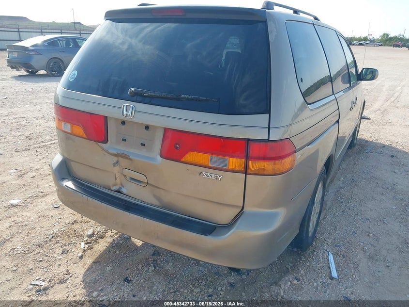 2003 Honda Odyssey VIN 5FNRL18623B065368 IAAI salvage auction — REAR END, Original (Texas), sold $25 on 2026-07-09 (photo 6)