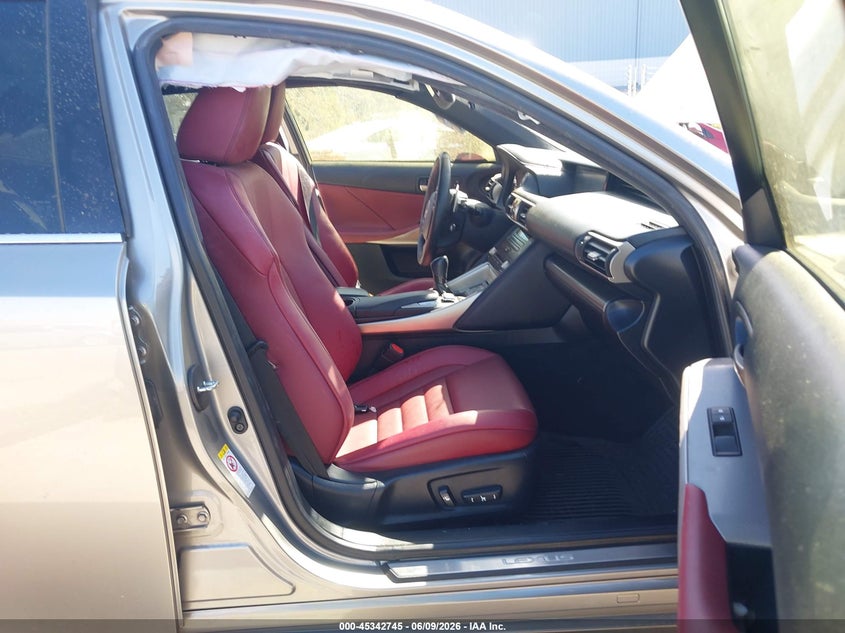 2018 Lexus Is VIN JTHBZ1D29J5032660 IAAI salvage auction — FRONT & REAR, Non-Repairable (California), sold $1,225 on 2026-07-06 (photo 5)