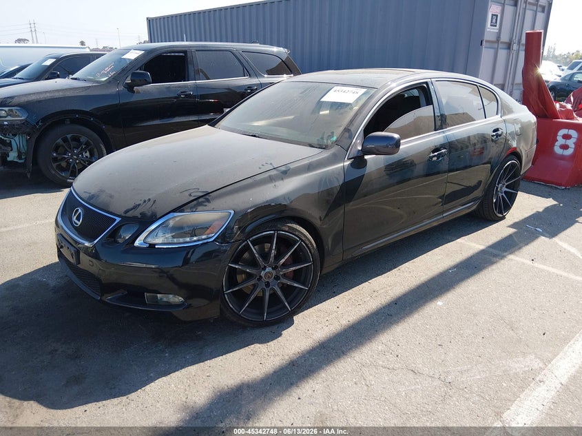 2006 Lexus Gs 430 VIN JTHBN96S465004912 IAAI salvage auction — FRONT END, Salvage (California), sold $725 on 2026-07-19 (photo 2)