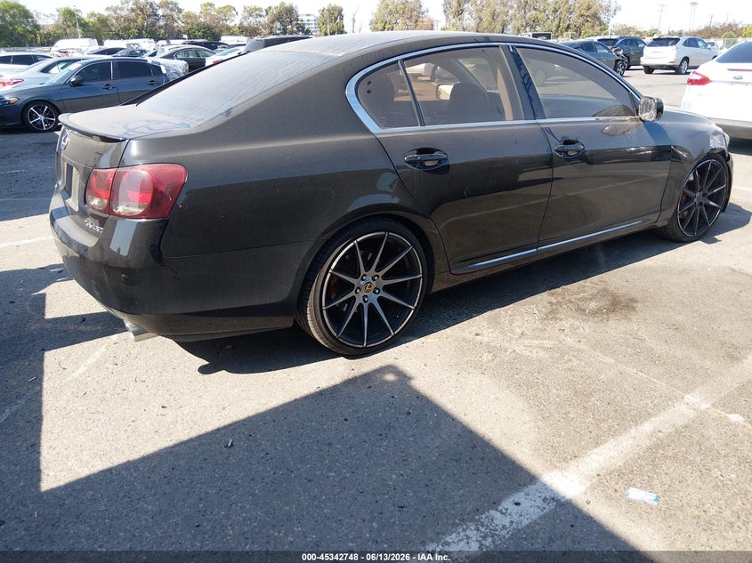 2006 Lexus Gs 430 VIN JTHBN96S465004912 IAAI salvage auction — FRONT END, Salvage (California), sold $725 on 2026-07-19 (photo 4)