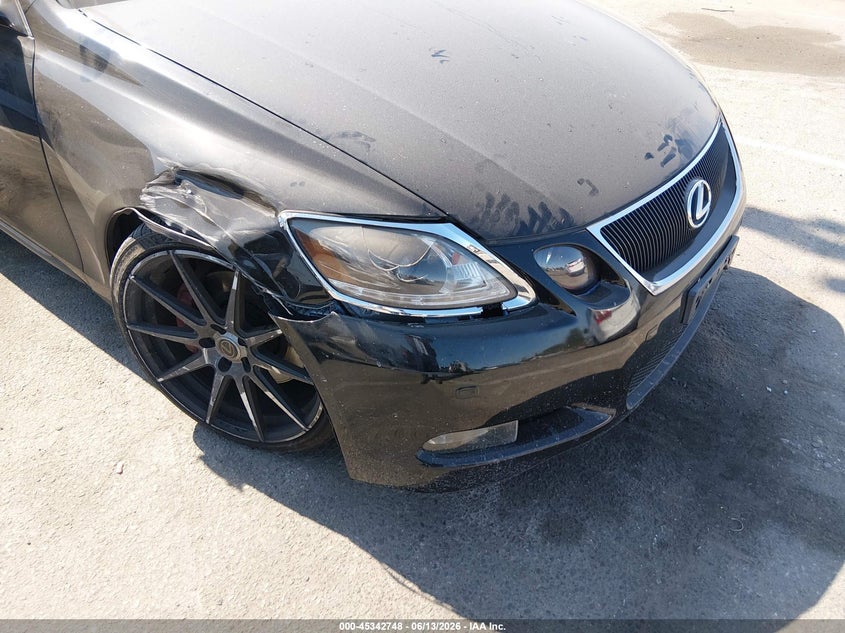 2006 Lexus Gs 430 VIN JTHBN96S465004912 IAAI salvage auction — FRONT END, Salvage (California), sold $725 on 2026-07-19 (photo 6)