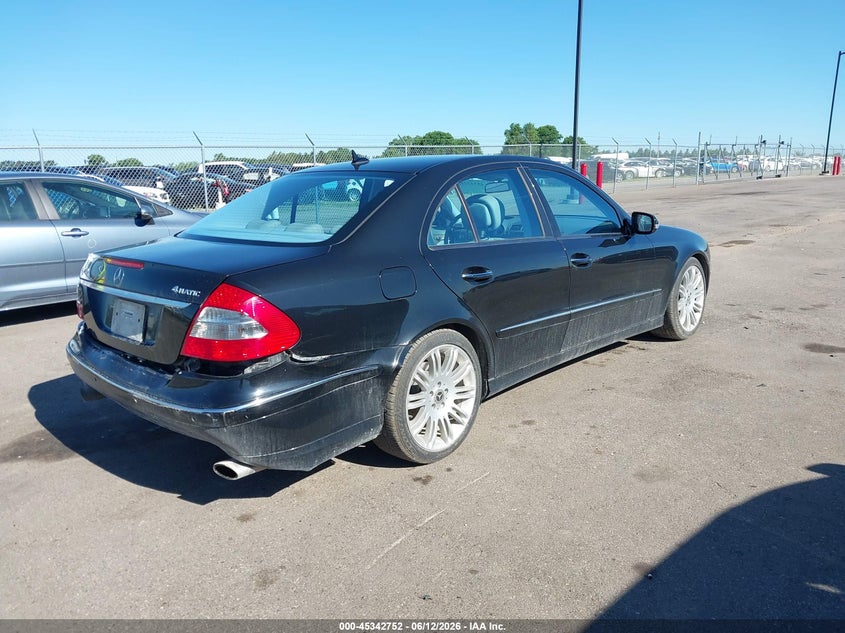 2007 Mercedes-benz E-class VIN WDBUF87X27B151257 IAAI salvage auction — REAR END, Prior Salvage (Minnesota), sold $375 on 2026-08-17 (photo 4)
