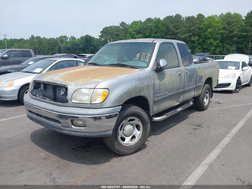 2002 Toyota Tundra VIN 5TBRN34192S254344 IAAI salvage auction — NORMAL WEAR, Clear (North Carolina), sold $1,250 on 2026-07-22 (photo 2)