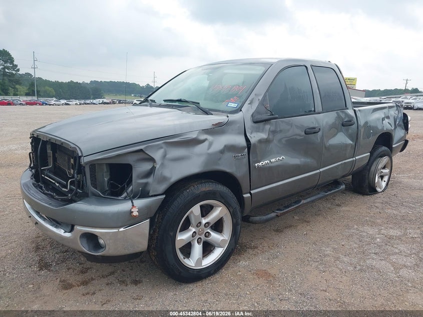 2007 Dodge Ram 1500 VIN 1D7HA18297S222584 IAAI salvage auction — LEFT SIDE, Original (Texas), sold $600 on 2026-07-09 (photo 2)