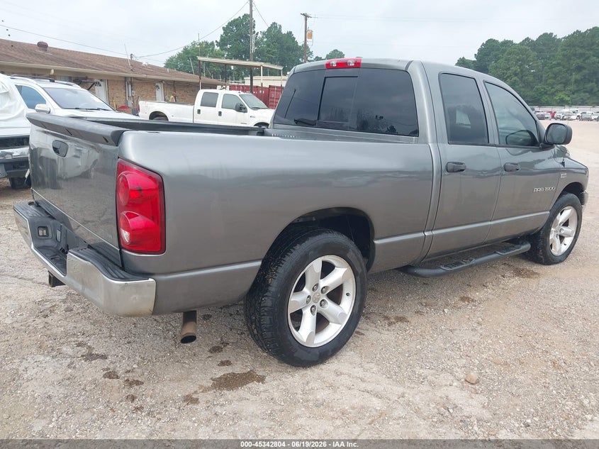 2007 Dodge Ram 1500 VIN 1D7HA18297S222584 IAAI salvage auction — LEFT SIDE, Original (Texas), sold $600 on 2026-07-09 (photo 4)