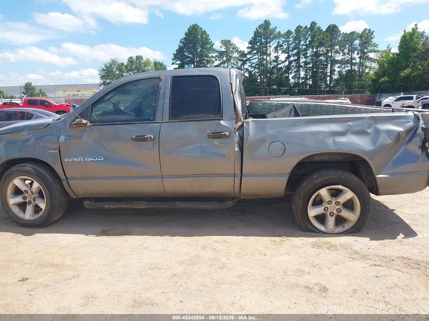 2007 Dodge Ram 1500 VIN 1D7HA18297S222584 IAAI salvage auction — LEFT SIDE, Original (Texas), sold $600 on 2026-07-09 (photo 6)