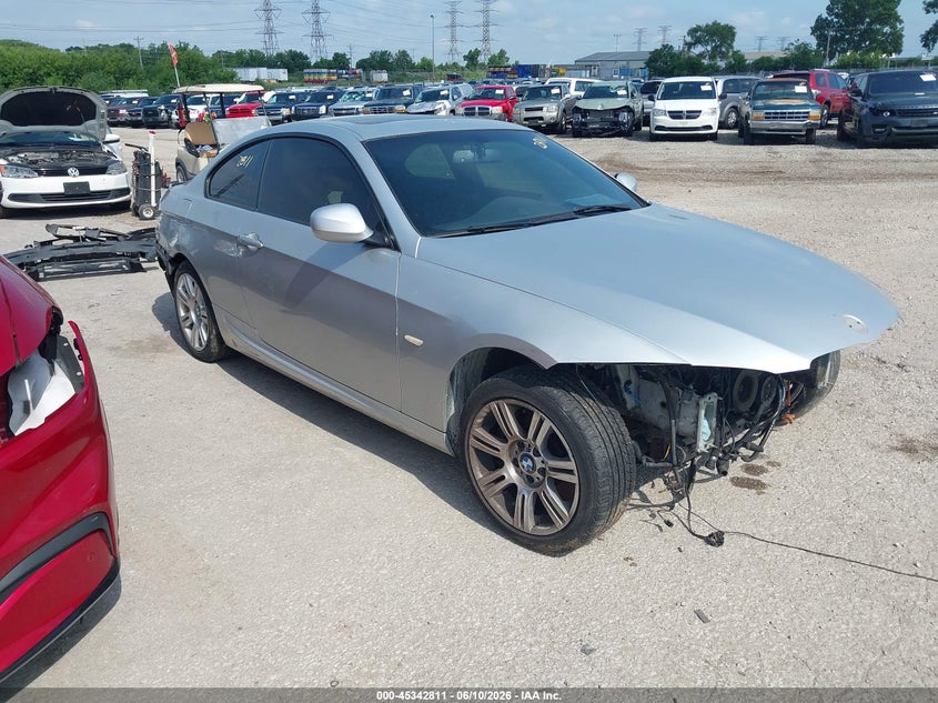 2011 BMW 3 series VIN WBAKF9C51BE620362 IAAI salvage auction — NORMAL WEAR, Clear (Illinois), sold $475 on 2026-07-20 (photo 1)