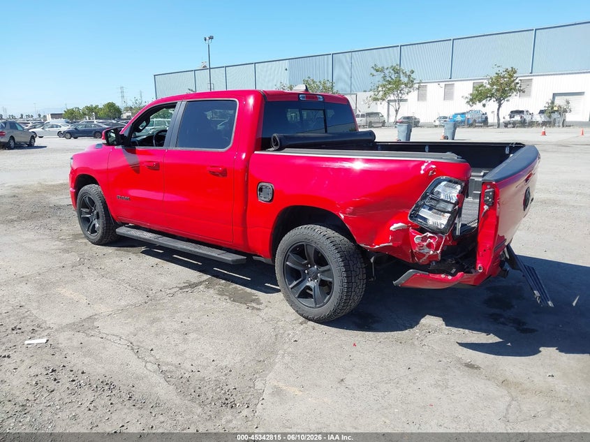 2020 Ram 1500 VIN 1C6RRFFG9LN102769 IAAI salvage auction — REAR END, Salvage Title, sold $7,100 on 2026-07-29 (photo 3)