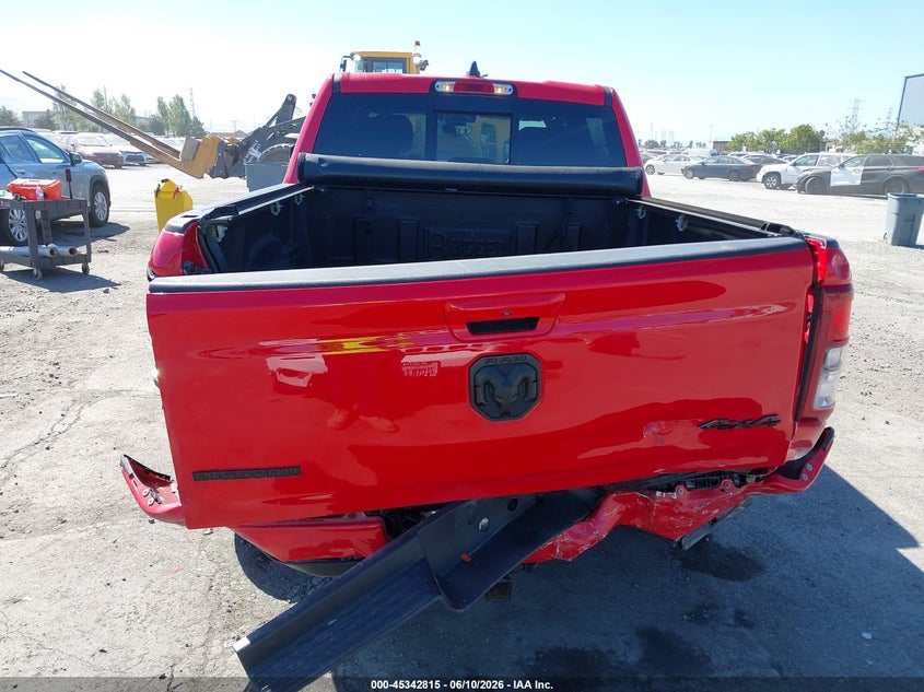 2020 Ram 1500 VIN 1C6RRFFG9LN102769 IAAI salvage auction — REAR END, Salvage Title, sold $7,100 on 2026-07-29 (photo 6)