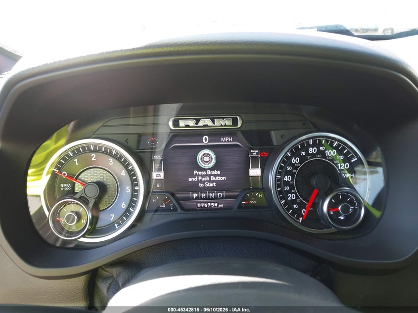2020 Ram 1500 VIN 1C6RRFFG9LN102769 IAAI salvage auction — REAR END, Salvage Title, sold $7,100 on 2026-07-29 (photo 7)