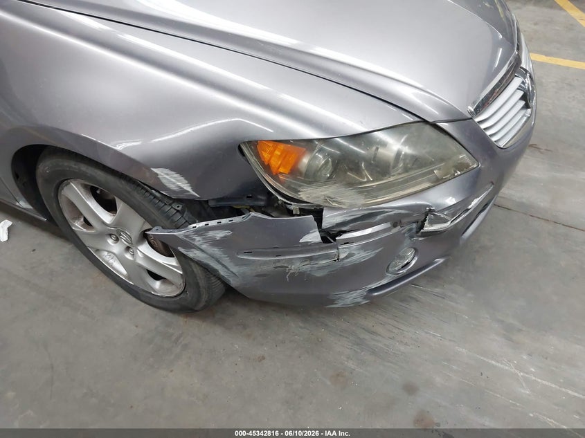 2008 Acura Rl VIN JH4KB16658C002081 IAAI salvage auction — FRONT END, Salvage (Arizona), sold $500 on 2026-07-14 (photo 6)