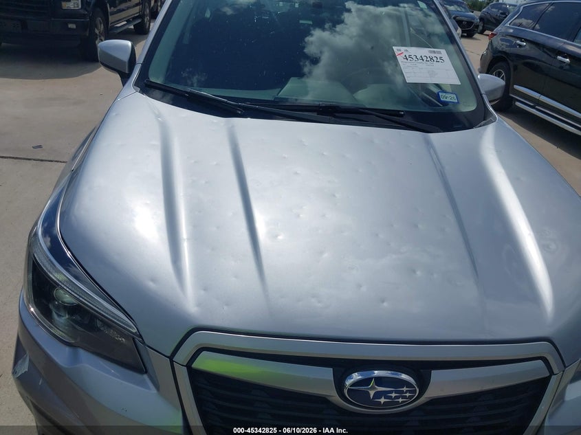 2021 Subaru Forester VIN JF2SKAJC2MH468001 IAAI salvage auction — HAIL, Original (Texas), sold $10,350 on 2026-07-17 (photo 6)