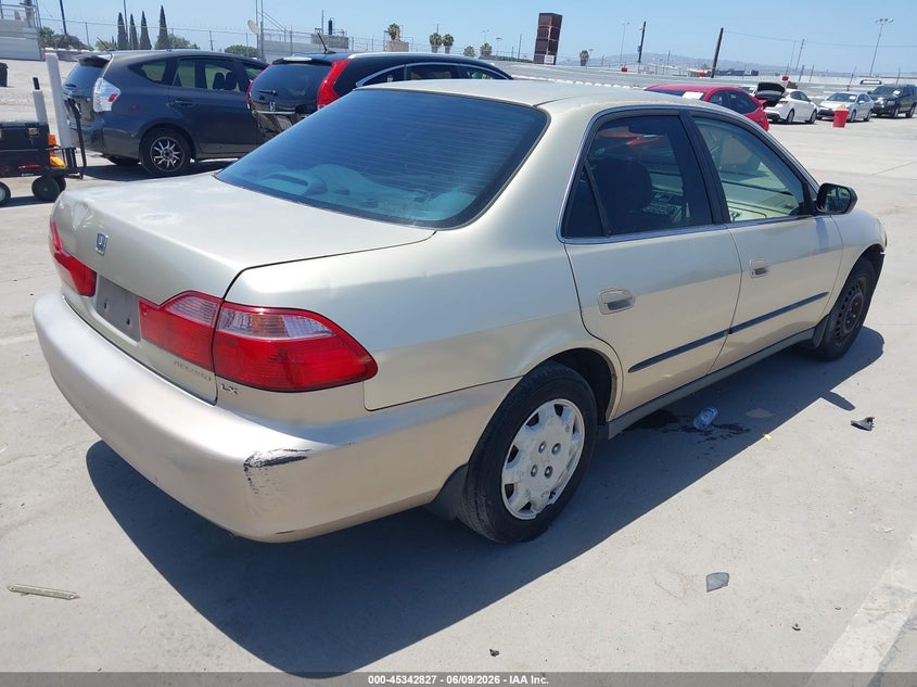 2000 Honda Accord VIN JHMCG6652YC003151 IAAI salvage auction — FRONT END, Salvage (California), sold $375 on 2026-07-22 (photo 4)