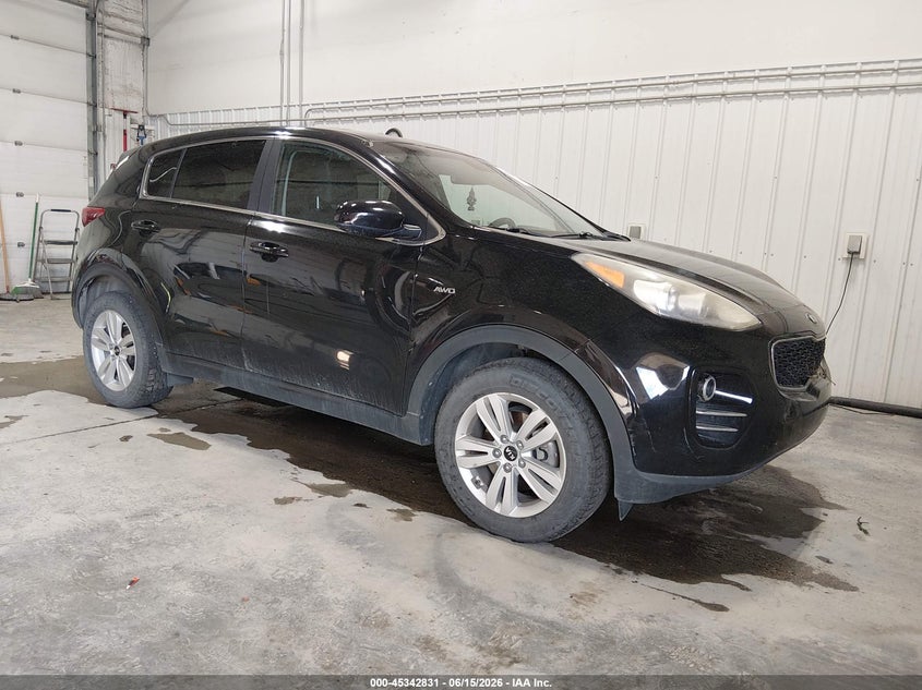2018 Kia Sportage VIN KNDPMCAC7J7301466 IAAI salvage auction — NORMAL WEAR, Original (Alaska), sold $1,025 on 2026-07-17 (photo 1)