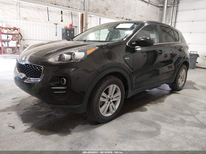 2018 Kia Sportage VIN KNDPMCAC7J7301466 IAAI salvage auction — NORMAL WEAR, Original (Alaska), sold $1,025 on 2026-07-17 (photo 2)