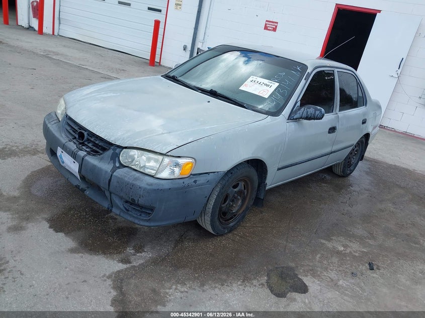 2001 Toyota Corolla VIN 1NXBR12E21Z443141 IAAI salvage auction — FRONT END, Clear (Florida), sold $225 on 2026-07-22 (photo 2)