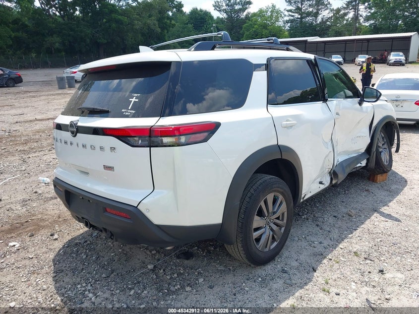 2025 Nissan Pathfinder VIN 5N1DR3BB4SC229642 IAAI salvage auction — SIDE, Salvage (Georgia), sold $12,400 on 2026-07-26 (photo 4)
