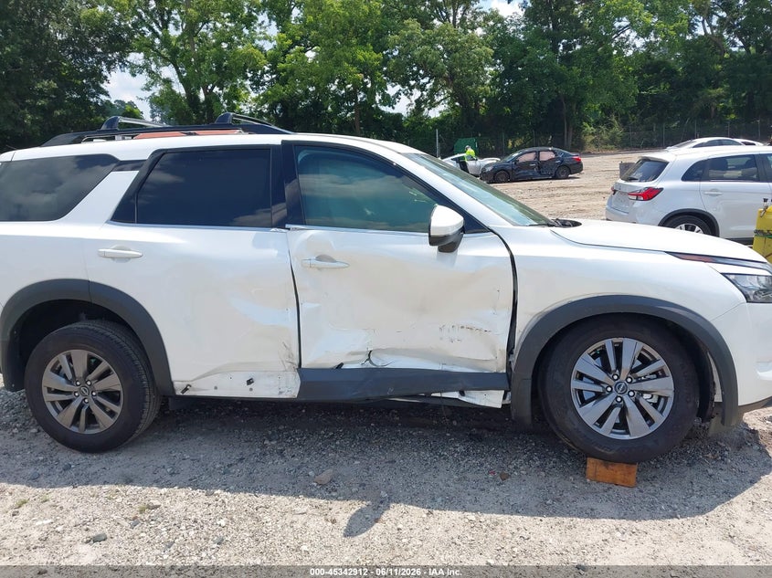 2025 Nissan Pathfinder VIN 5N1DR3BB4SC229642 IAAI salvage auction — SIDE, Salvage (Georgia), sold $12,400 on 2026-07-26 (photo 6)