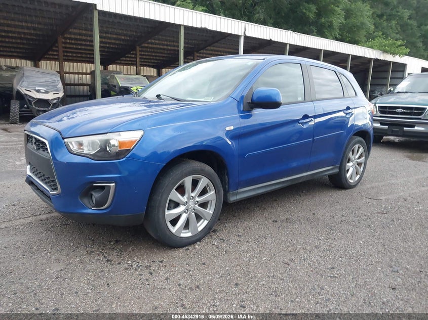 2015 Mitsubishi Outlander VIN 4A4AR3AW1FE048481 IAAI salvage auction — NORMAL WEAR, Salvage Title, sold $650 on 2026-07-22 (photo 2)