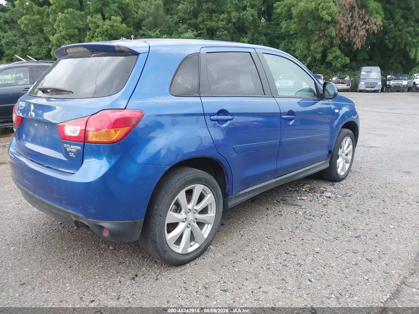 2015 Mitsubishi Outlander VIN 4A4AR3AW1FE048481 IAAI salvage auction — NORMAL WEAR, Salvage Title, sold $650 on 2026-07-22 (photo 4)