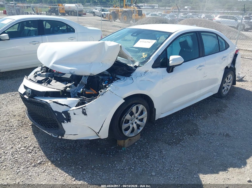 2022 Toyota Corolla VIN 5YFEPMAEXNP369349 IAAI salvage auction — FRONT END, Salvage (Arkansas), sold $2,750 on 2026-07-17 (photo 2)