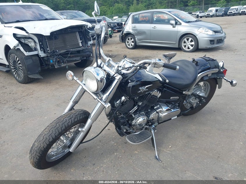 2005 Yamaha Xvs65 VIN JYAVM01E85A075496 IAAI salvage auction — ALL OVER, Salvage (Massachusetts), sold $300 on 2026-07-14 (photo 2)