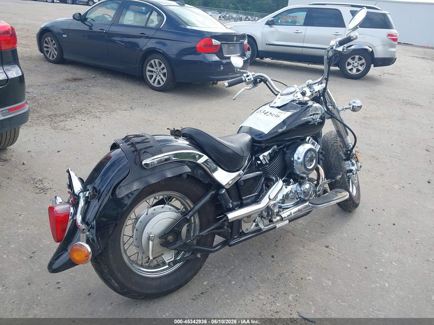 2005 Yamaha Xvs65 VIN JYAVM01E85A075496 IAAI salvage auction — ALL OVER, Salvage (Massachusetts), sold $300 on 2026-07-14 (photo 4)
