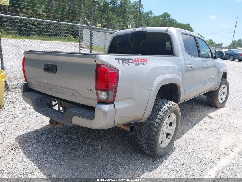 2018 Toyota Tacoma VIN 5TFCZ5AN6JX135342 IAAI salvage auction — FRONT END, Salvage Title, sold $8,200 on 2026-07-24 (photo 4)