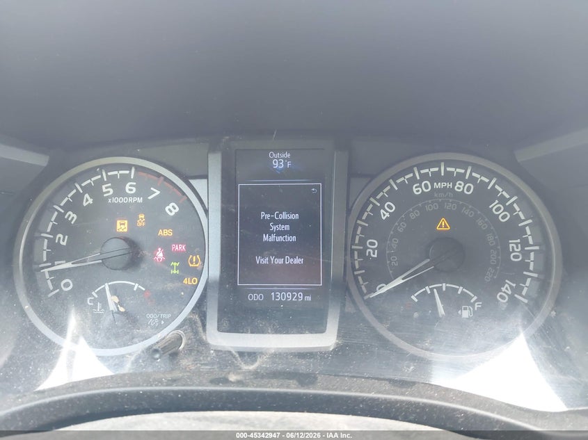 2018 Toyota Tacoma VIN 5TFCZ5AN6JX135342 IAAI salvage auction — FRONT END, Salvage Title, sold $8,200 on 2026-07-24 (photo 7)