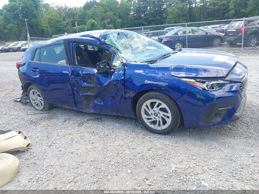 2025 Subaru Impreza VIN JF1GUABC7S8302928 IAAI salvage auction — ALL OVER, Wait Title, sold $2,425 on 2026-09-11 (photo 1)