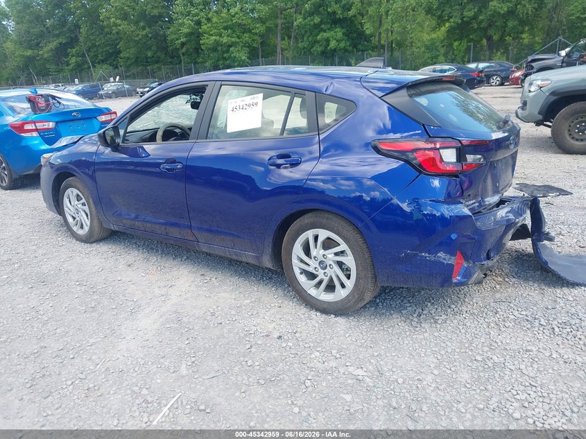 2025 Subaru Impreza VIN JF1GUABC7S8302928 IAAI salvage auction — ALL OVER, Wait Title, sold $2,425 on 2026-09-11 (photo 3)