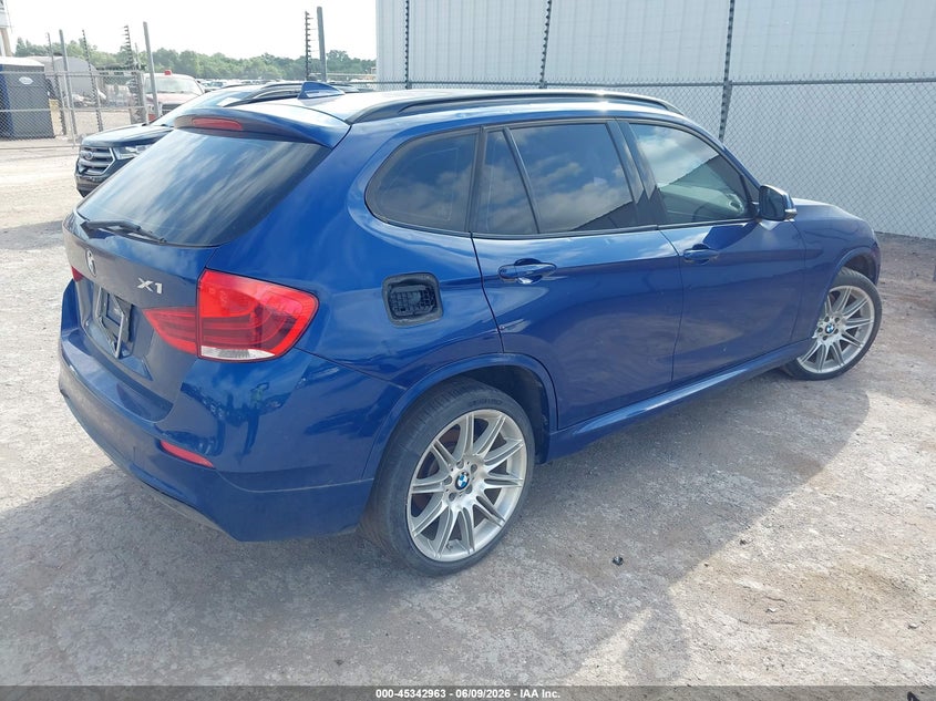 2014 BMW X1 VIN WBAVM1C53EVW47202 IAAI salvage auction — NORMAL WEAR, Clear - Public Restricted (Oklahoma), sold $325 on 2026-07-08 (photo 4)