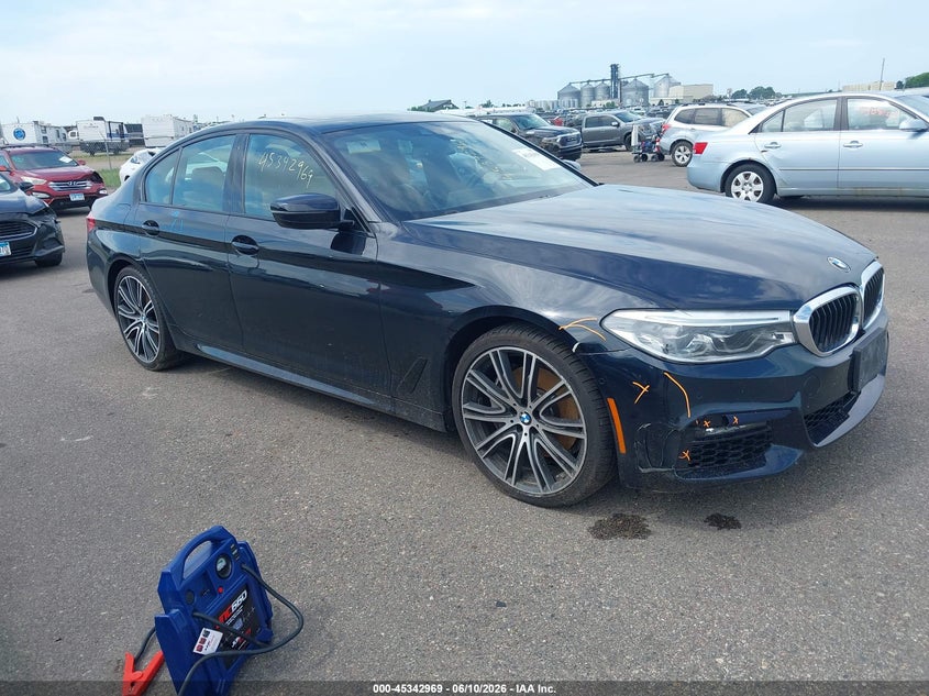 2020 BMW 5er VIN WBAJS3C06LCE67292 IAAI salvage auction — SIDE, Salvage (Minnesota), sold $16,200 on 2026-07-31 (photo 1)