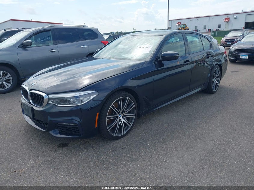 2020 BMW 5er VIN WBAJS3C06LCE67292 IAAI salvage auction — SIDE, Salvage (Minnesota), sold $16,200 on 2026-07-31 (photo 2)